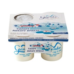 Yaourt Brassé Nature 4 x 125 gr - Gérentes