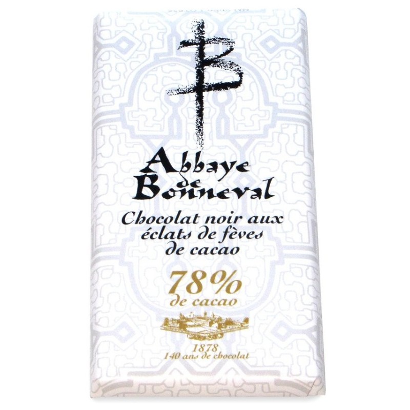 Tablette Chocolat Noir 78 % cacao