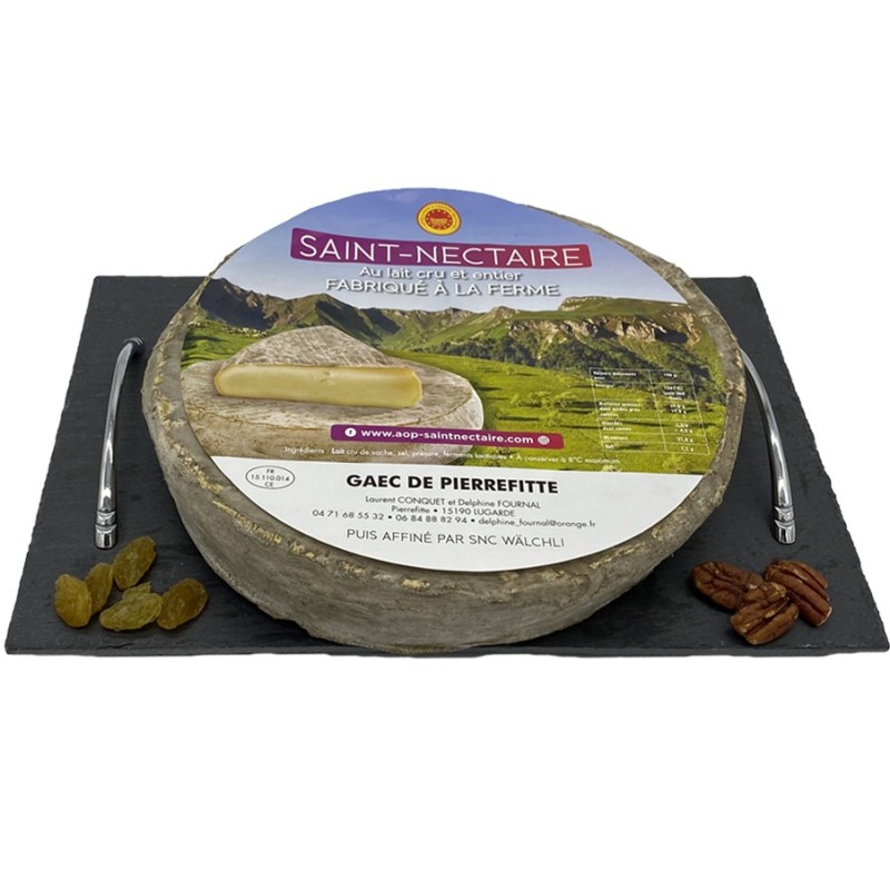 Saint Nectaire AOP fabriqué à la Ferme