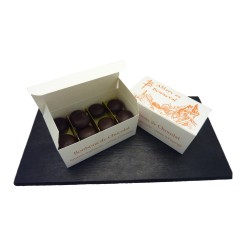 Bonbons de Chocolats fourrés Orange confiserie-crème