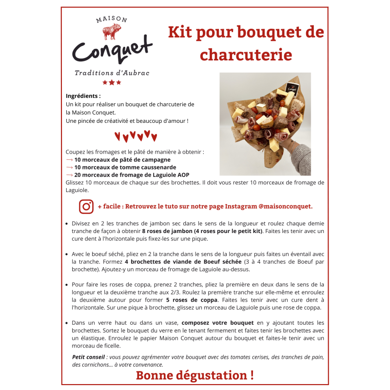 Tuto pour bouquet de Charcuterie pour St Valentin Tuto pour bouquet de Charcuterie pour St Valentin