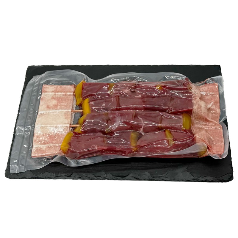Brochettes Boeuf Poivron, sous vide