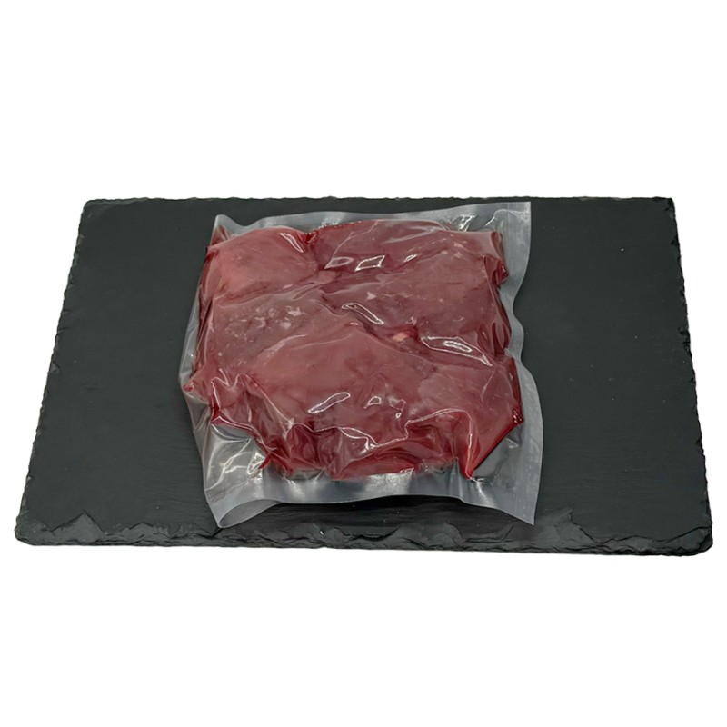 boeuf cubé a brochette, sous vide