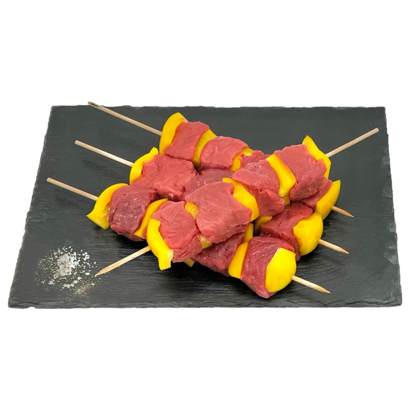 Brochettes Boeuf Poivron