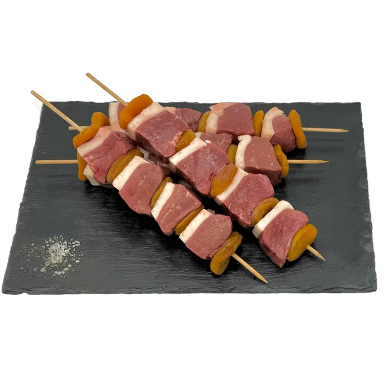 Brochettes Canard Abricot