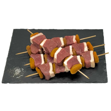 Brochettes Canard Abricot
