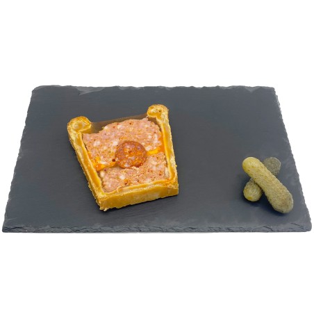Pâté en croûte au chorizo de Boeuf Aubrac