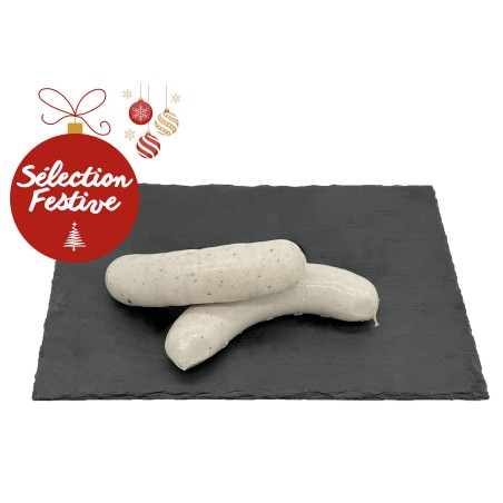 Boudin Blanc aux Cèpes