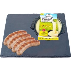 Saucisse grillée / Aligot