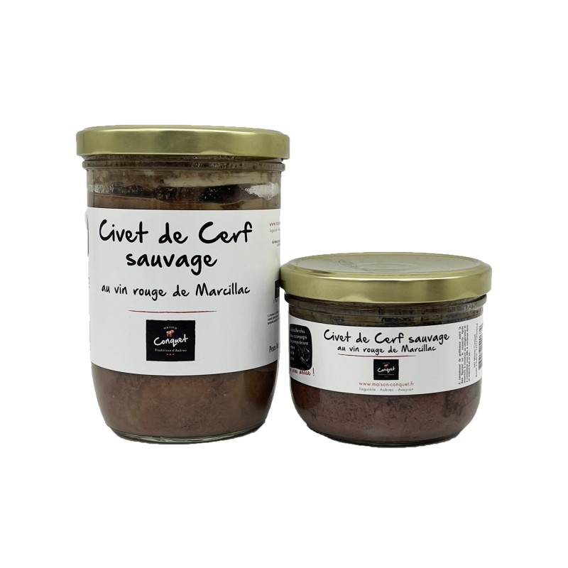 Civet de Cerf 350gr ou 750gr