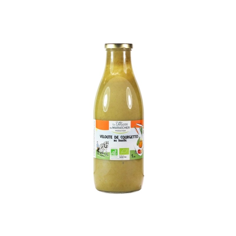 Vélouté Courgette au Basilic
