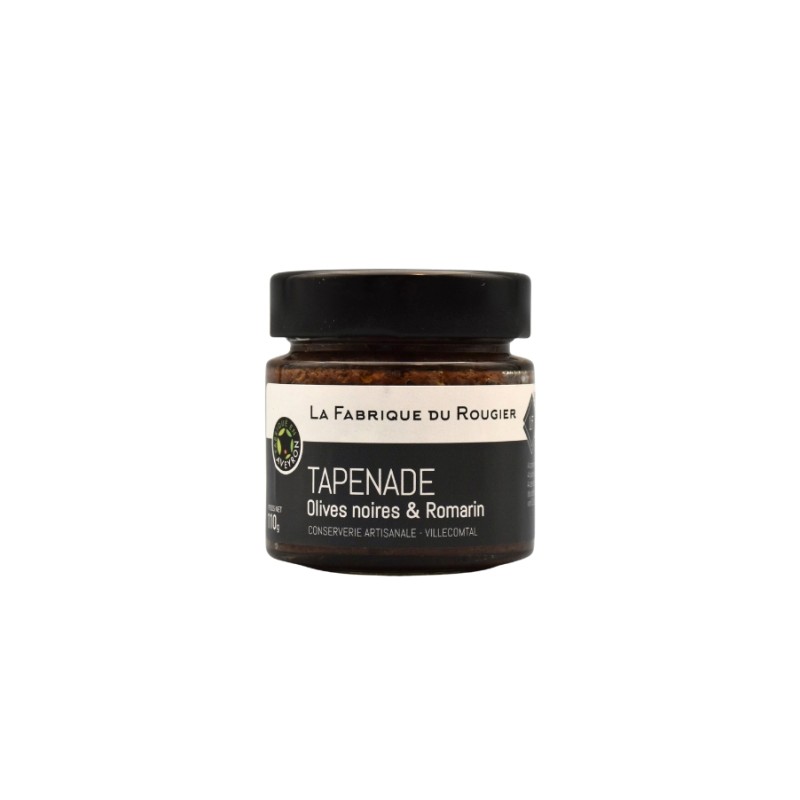 Tapenade Olives Noires Romarin