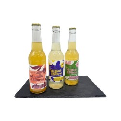 Thé glacé d'Aubrac citron nature et pêche