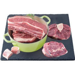 Pot au feu "3 viandes" - 4 personnes - race Aubrac