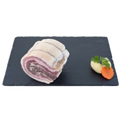 Poitrine roulée salée