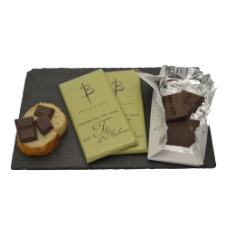 Tablette Chocolat Noir 70% Cacao - Au Thé d'Aubrac
